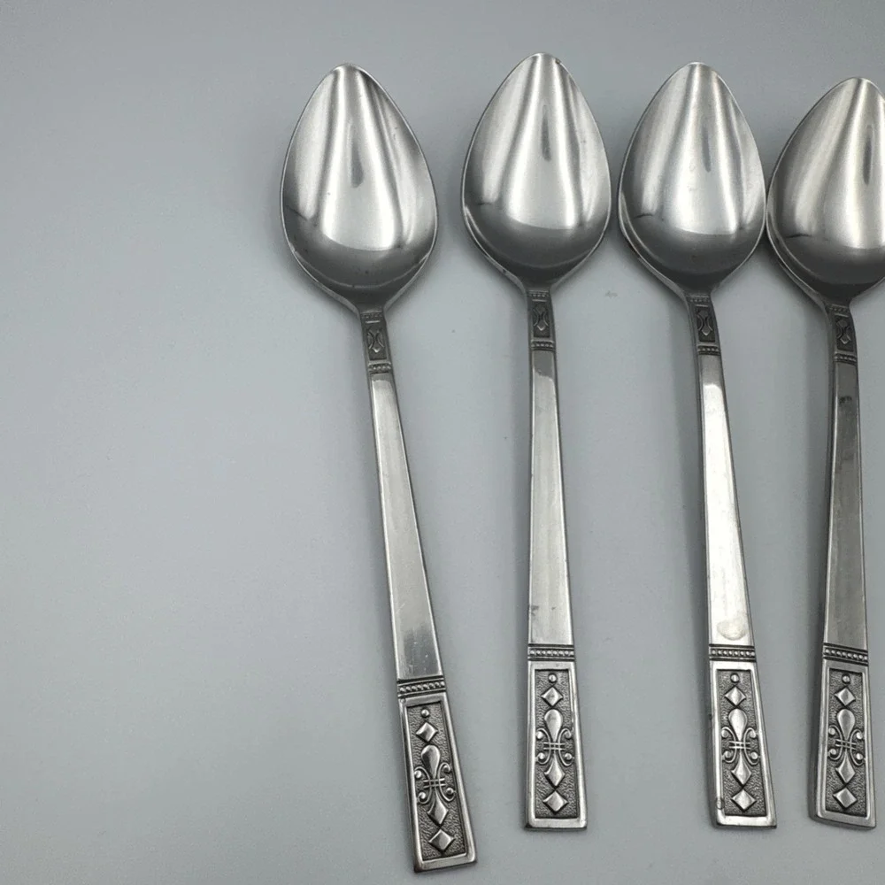 7 Tablespoons CORTINA Interpur stainless Flatware MCM Japan